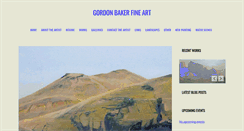 Desktop Screenshot of gordonbakerartstudio.com